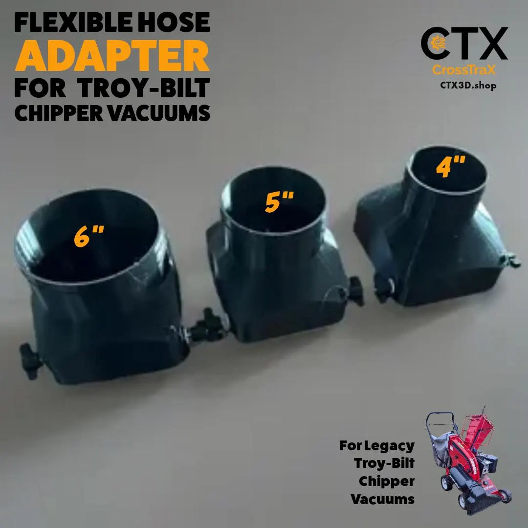 6" Hose Adapter for TROY-BILT Chipper Vac