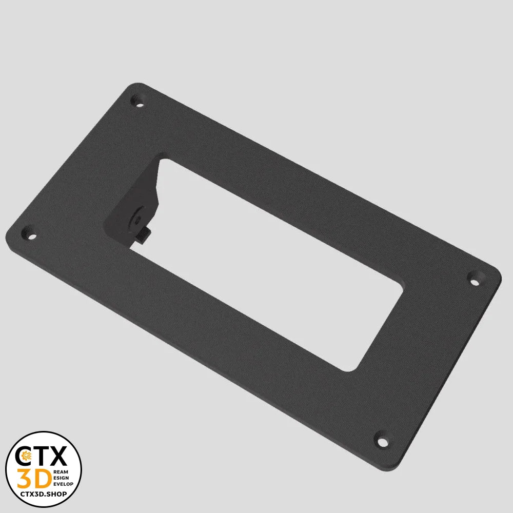 Standard Horizon Gx1400 - Marine Radio Flush Mounting Plate. Black