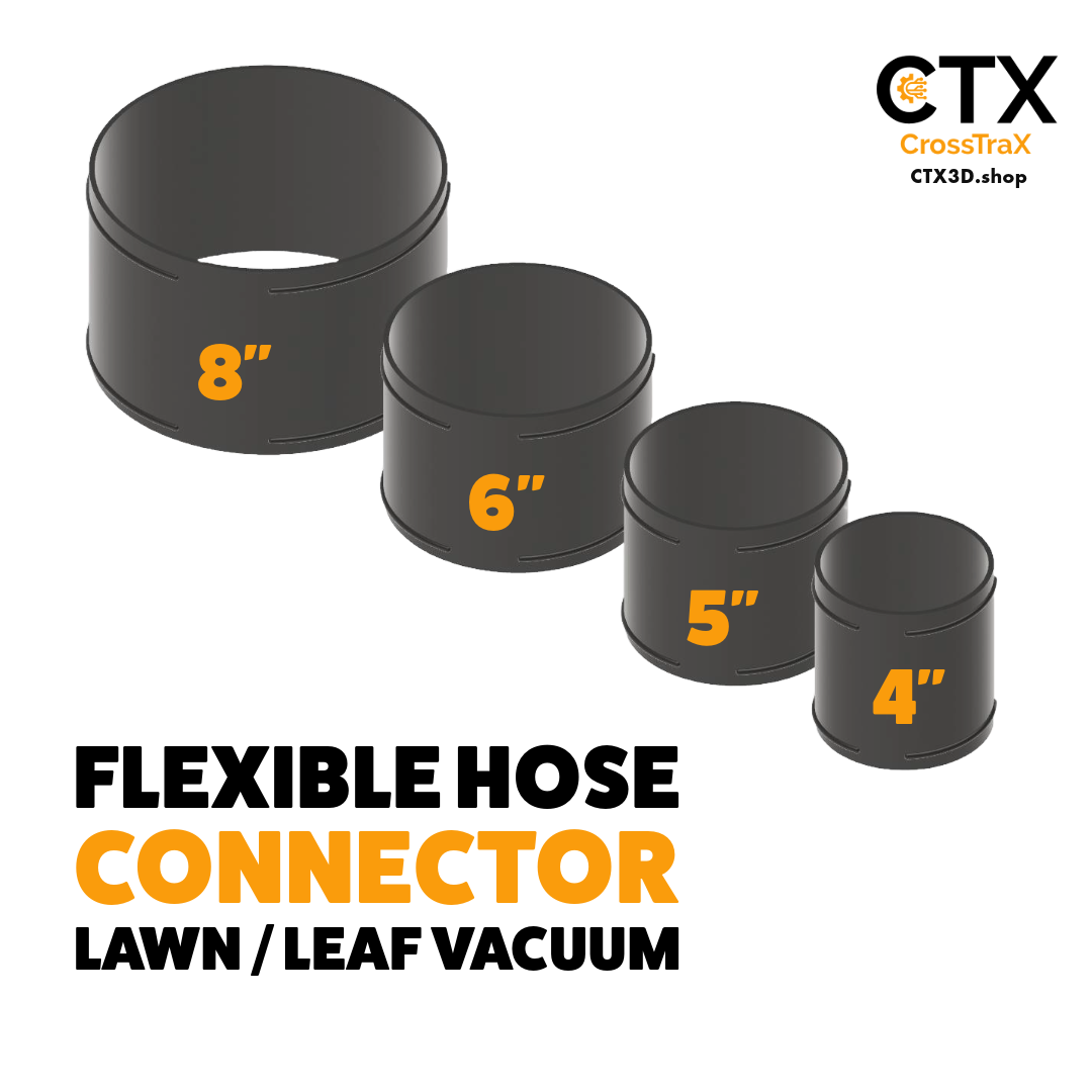 Lawn Vacuum | Flex Hose | Hose Connectors