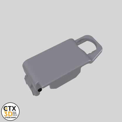 Mjx Hyper Go ’3S Shorty’ Battery Fixing Holder For 1/16 Scale 16207/16208/16209/16210 Gray Clip