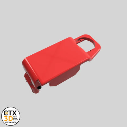 Mjx Hyper Go ’3S Shorty’ Battery Fixing Holder For 1/16 Scale 16207/16208/16209/16210 Red Clip